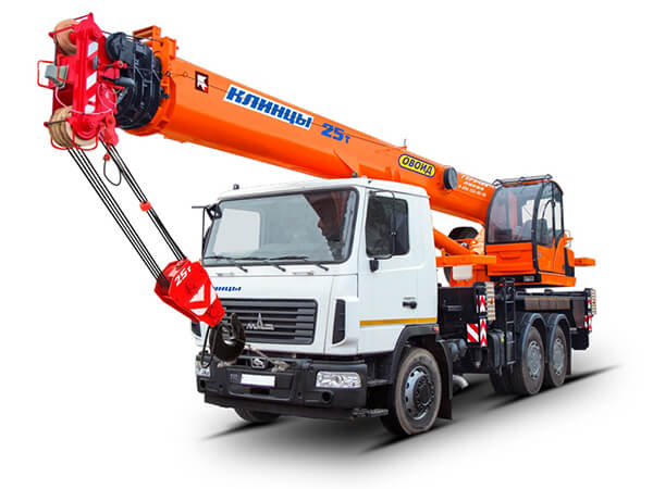 Автокран 25 тонн «Клинцы»