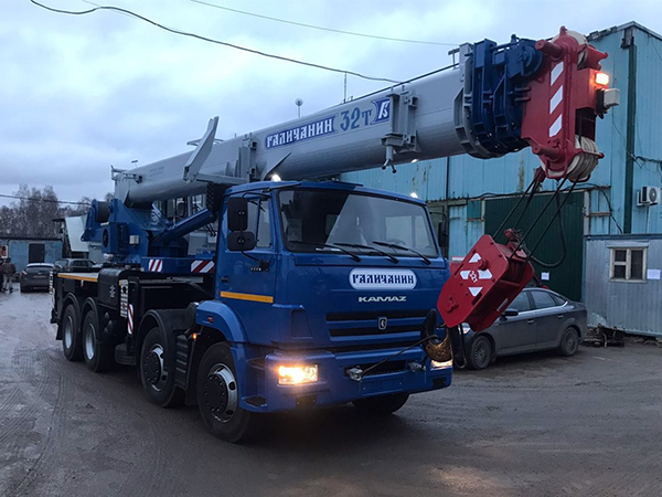 Автокран 32 тонны Галичанин КС 55729-1В